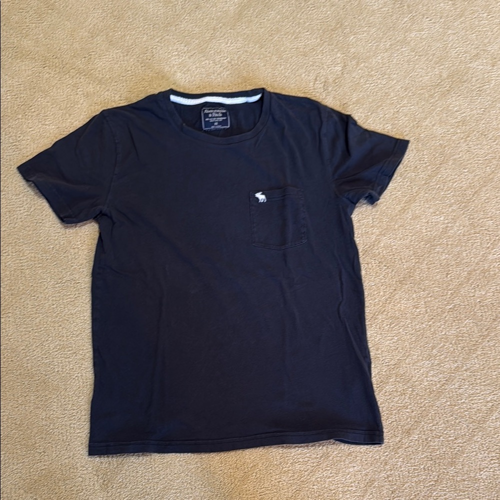 Abercrombie & Fitch Blue Short Sleeve Tee